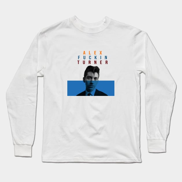 Alex Turner Submarine Long Sleeve T-Shirt by jealousclub